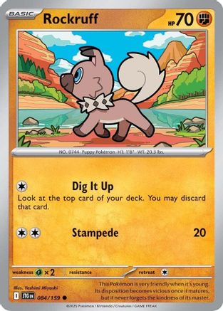 Rockruff (084/159) [Scarlet & Violet: Journey Together]-1