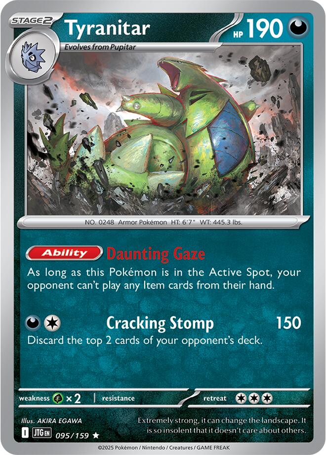 Tyranitar (095/159) [Scarlet & Violet: Journey Together]-1