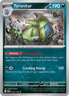 Tyranitar (095/159) [Scarlet & Violet: Journey Together]-1