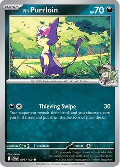 N's Purrloin (096/159) [Scarlet & Violet: Journey Together]-1