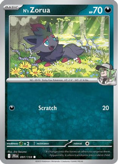 N's Zorua (097/159) [Scarlet & Violet: Journey Together]-1