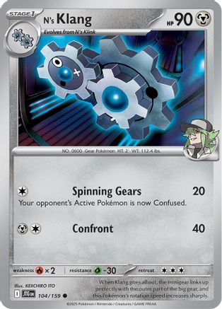 N's Klang (104/159) [Scarlet & Violet: Journey Together]-1