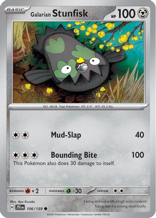Galarian Stunfisk (106/159) [Scarlet & Violet: Journey Together]-1