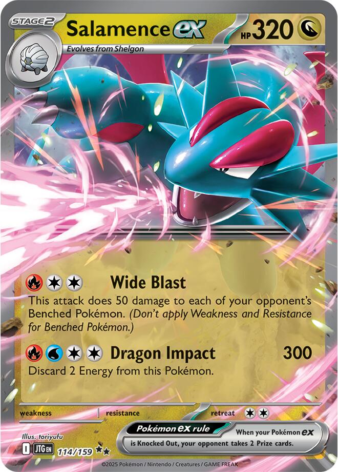 Salamence ex (114/159) [Scarlet & Violet: Journey Together]-1