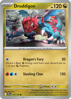 Druddigon (115/159) [Scarlet & Violet: Journey Together]-1
