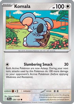 Komala (129/159) [Scarlet & Violet: Journey Together]-1