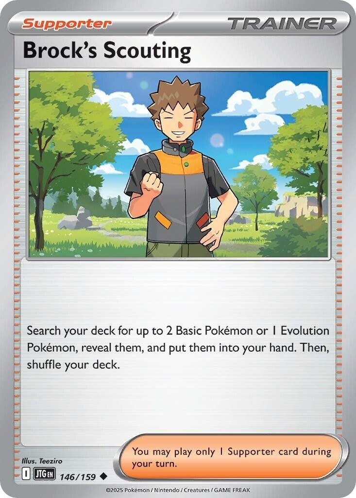 Brock's Scouting (146/159) [Scarlet & Violet: Journey Together]-1