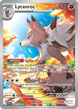 Lycanroc (166/159) [Scarlet & Violet: Journey Together]-1