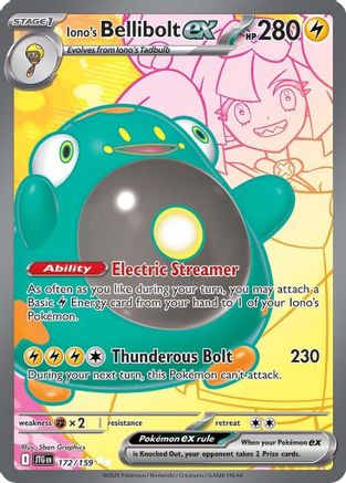 Iono's Bellibolt ex (172/159) [Scarlet & Violet: Journey Together]-1