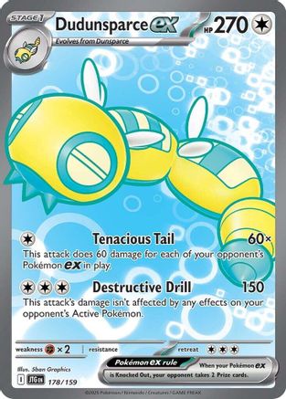 Dudunsparce ex (178/159) [Scarlet & Violet: Journey Together]-1