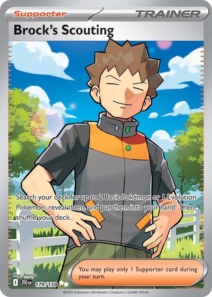 Brock's Scouting (179/159) [Scarlet & Violet: Journey Together]-1