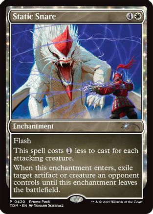 Static Snare (Promo Pack) [Tarkir: Dragonstorm Promos]-1
