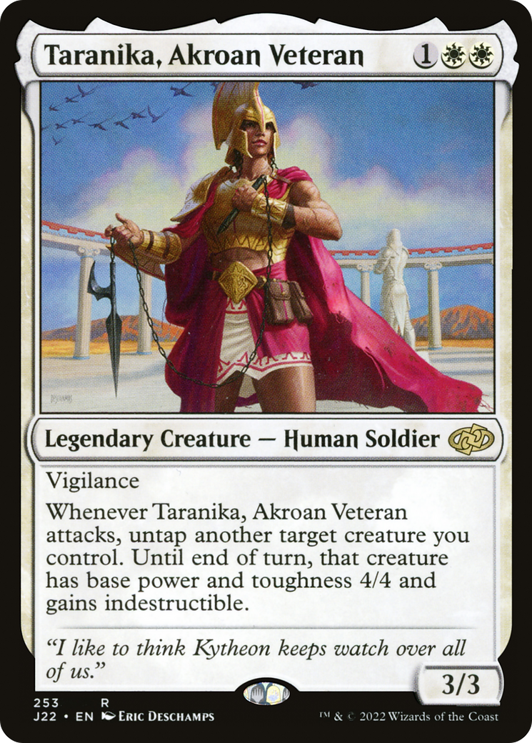 Taranika, Akroan Veteran [Jumpstart 2022]-1
