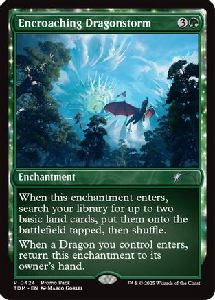 Encroaching Dragonstorm (Promo Pack) [Tarkir: Dragonstorm Promos]-1