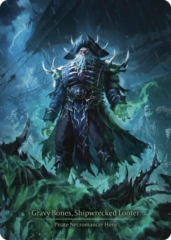 Gravy Bones, Shipwrecked Looter (Marvel) [SEA043] (High Seas)  Cold Foil-1