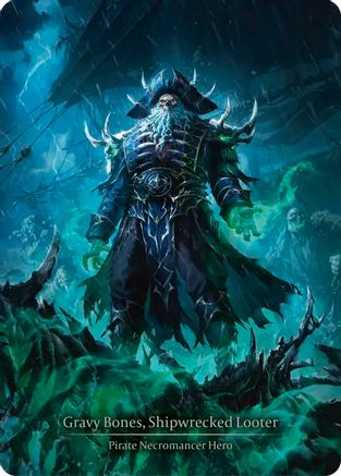 Gravy Bones, Shipwrecked Looter (Marvel) [SEA043] (High Seas)  Cold Foil-3