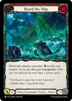 Board the Ship [SEA053] (High Seas)  Rainbow Foil-1
