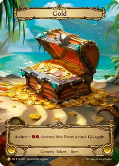 Gold (Treasure) (SEA244) - High Seas Rainbow Foil-1