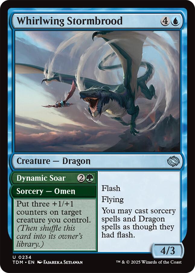 Whirlwing Stormbrood [Tarkir: Dragonstorm]-1