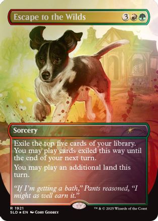 Escape to the Wilds (1921) (Rainbow Foil) [Secret Lair Drop Series]-1