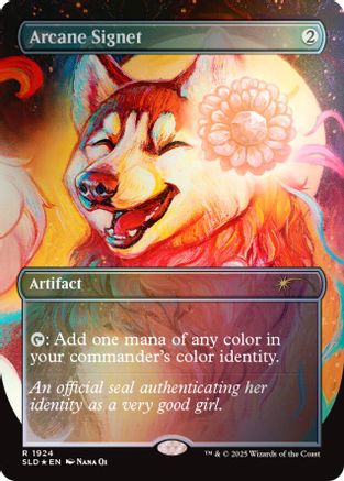 Arcane Signet (1924) (Rainbow Foil) [Secret Lair Drop Series]-1
