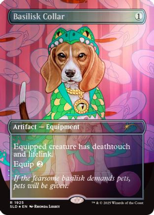 Basilisk Collar (1925) (Rainbow Foil) [Secret Lair Drop Series]-1