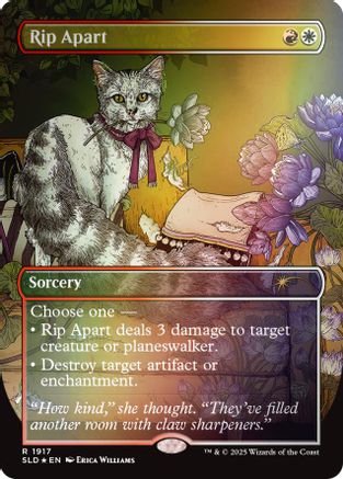 Rip Apart (1917) (Rainbow Foil) [Secret Lair Drop Series]-1