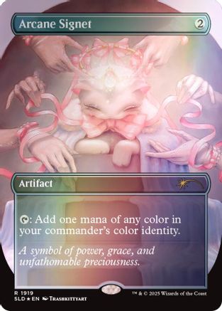 Arcane Signet (1919) (Rainbow Foil) [Secret Lair Drop Series]-1