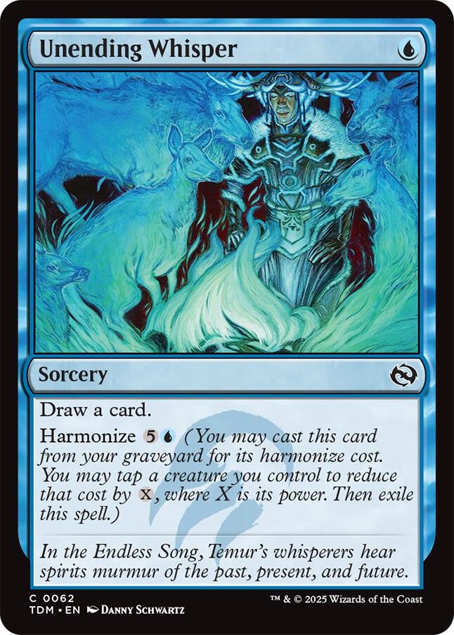Unending Whisper [Tarkir: Dragonstorm]-1