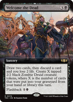 Welcome the Dead (Extended Art) [Tarkir: Dragonstorm Commander]-1