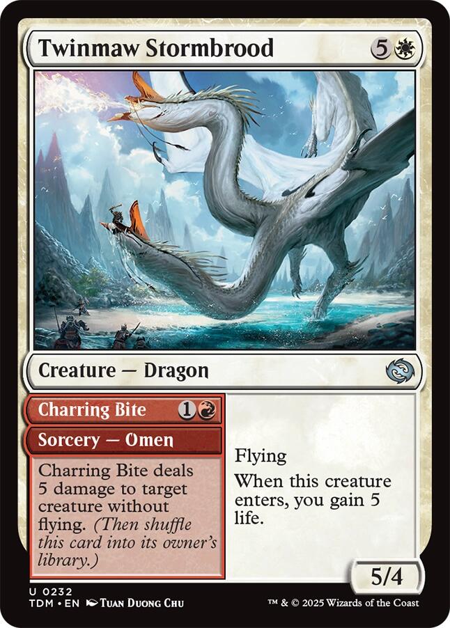 Twinmaw Stormbrood [Tarkir: Dragonstorm]-1