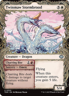Twinmaw Stormbrood (Showcase) [Tarkir: Dragonstorm]-1