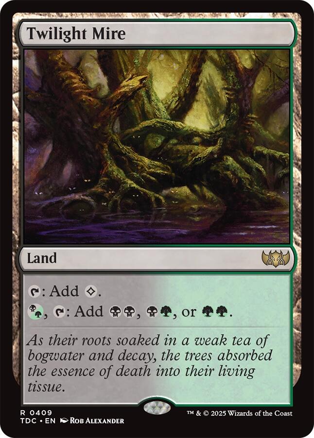 Twilight Mire [Tarkir: Dragonstorm Commander]-1