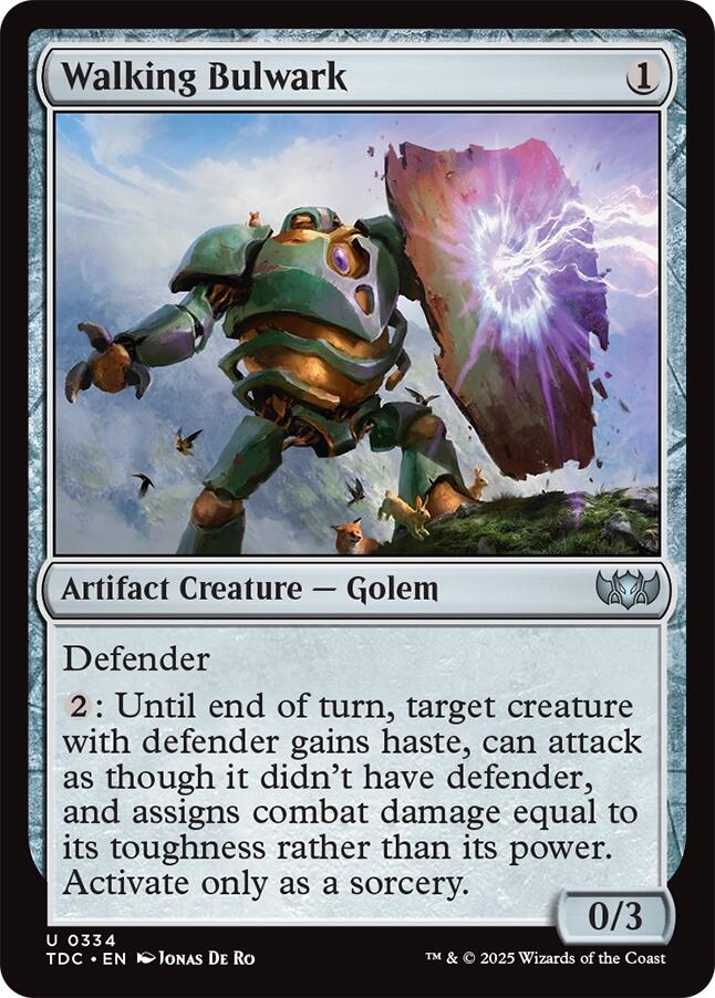 Walking Bulwark [Tarkir: Dragonstorm Commander]-1