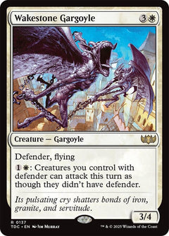 Wakestone Gargoyle [Tarkir: Dragonstorm Commander]-1