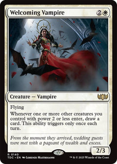 Welcoming Vampire [Tarkir: Dragonstorm Commander]-1