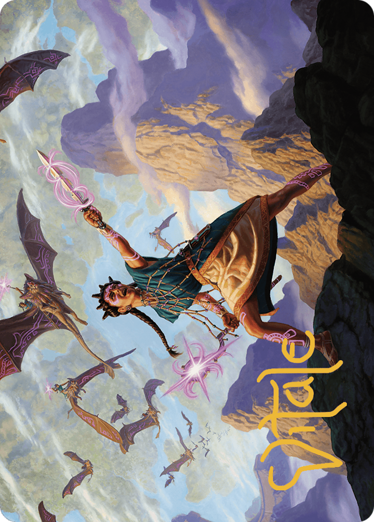 Warden of the Inner Sky // Warden of the Inner Sky (ALCI-007) - The Lost Caverns of Ixalan Art Series (Borderless)-1