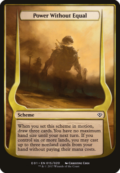 Power Without Equal (Schemes) [Archenemy: Nicol Bolas Schemes]-1