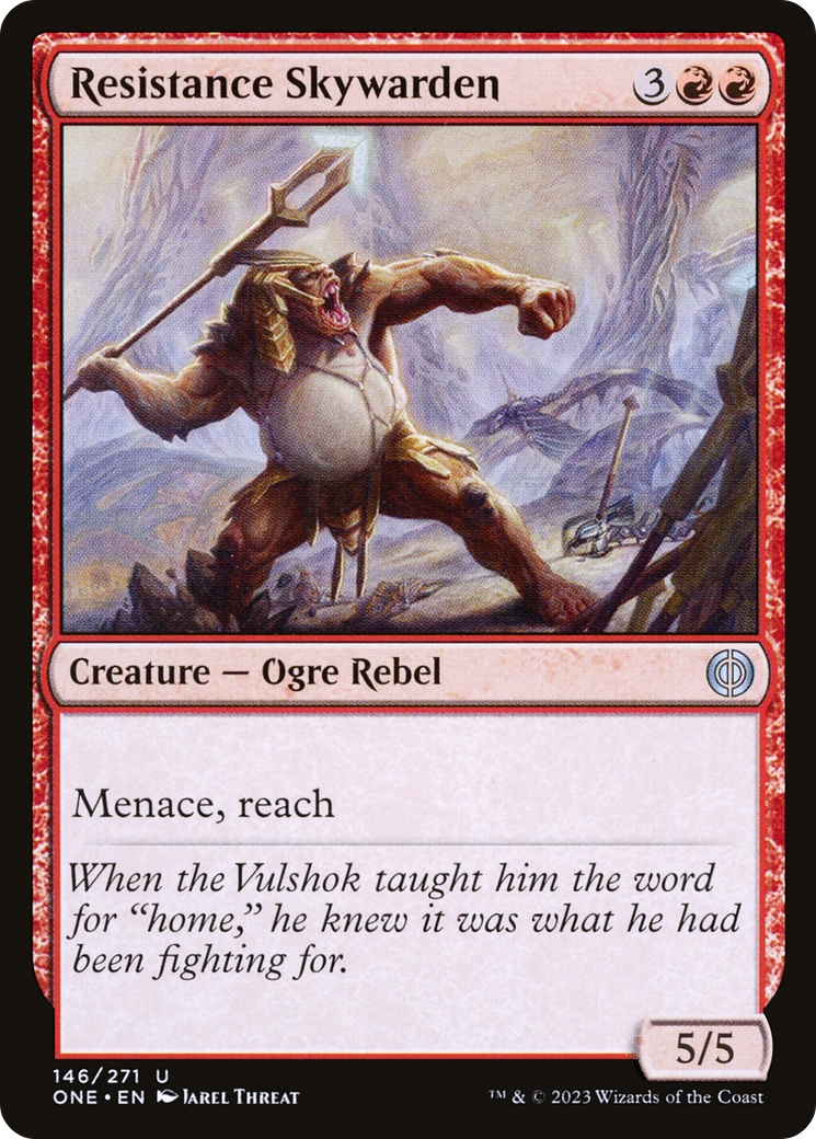 Resistance Skywarden [Phyrexia: All Will Be One]-1