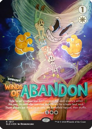 Winds of Abandon (Rainbow Foil) (SLD-1817) - Secret Lair Drop Series Foil-1