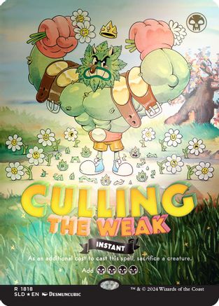 Culling the Weak (Rainbow Foil) [Secret Lair Drop Series]-1