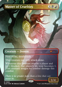 Master of Cruelties (Rainbow Foil) [Secret Lair Drop Series]-1