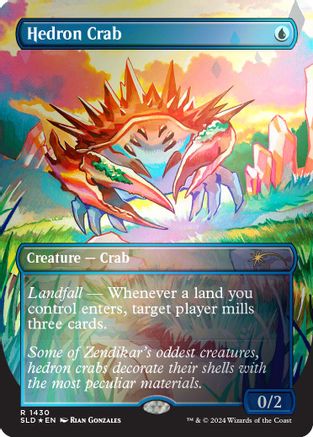 Hedron Crab (Rainbow Foil) [Secret Lair Drop Series]-1