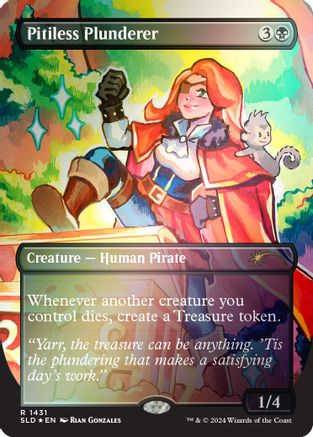 Pitiless Plunderer (Rainbow Foil) [Secret Lair Drop Series]-1