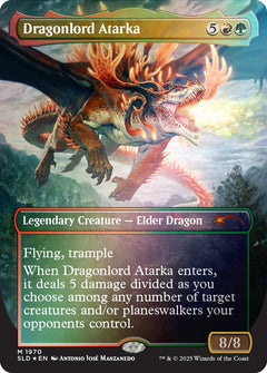 Dragonlord Atarka (Rainbow Foil) [Secret Lair Drop Series]-1