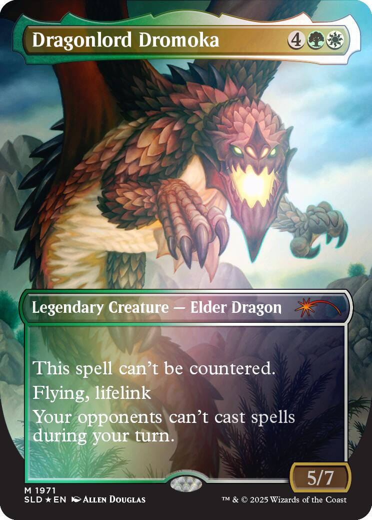 Dragonlord Dromoka (Rainbow Foil) [Secret Lair Drop Series]-1