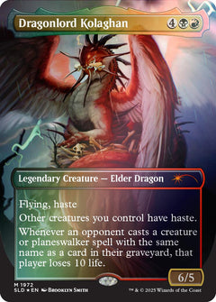 Dragonlord Kolaghan (1972) (Rainbow Foil) [Secret Lair Drop Series]-1