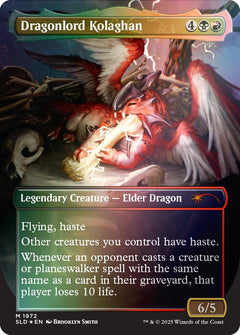 Dragonlord Kolaghan (1972) (Rainbow Foil) [Secret Lair Drop Series]-2