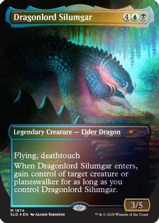 Dragonlord Silumgar (Rainbow Foil) [Secret Lair Drop Series]-1