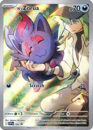 N's Zorua (SVP189) [Scarlet & Violet: Black Star Promos]-1